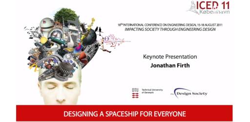 Designing a Spaceship for Everyone - ICED11 Keynote Speech