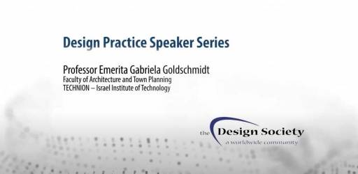 WATCH: Design Practice SIG Webinar: Professor Emerita Gabriela Goldschmidt