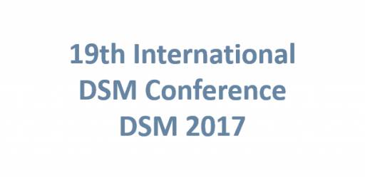 19th International DSM Conference (DSM 2017)